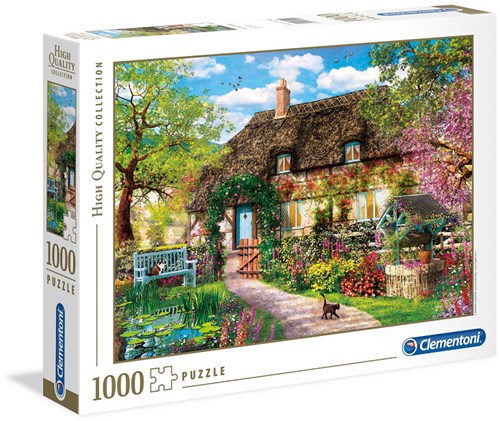 Clementoni Puzzle 1000 Teile Landschaft altes Haus High Quality