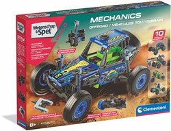 Clementoni Bauset Mechanik Offroad - STEM Spielzeug Auto Konstruktionsset