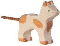 Holztiger Katze, stehend, klein, 80057