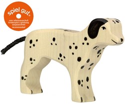 Holztiger Holz Dalmatiner Spielfigur - nachhaltiges Spielzeug Hund