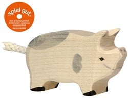Holztiger Ferkel, gefleckt, 80070