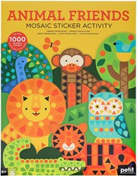 Petit Collage Mosaik Sticker Set Tierfreunde kreatives Spielzeug