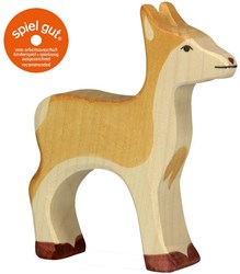 Holztiger Holz Hirsch Spielfigur - nachhaltiges FSC Holzspielzeug