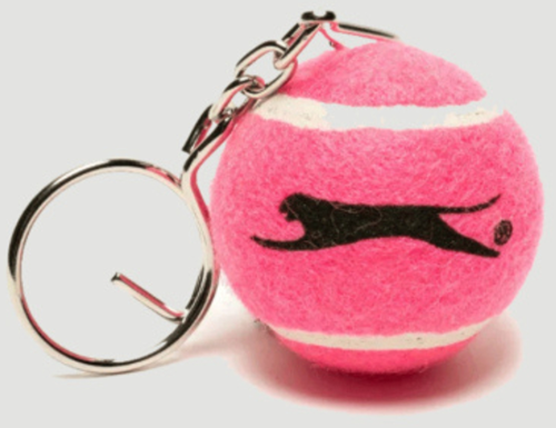 Slazenger Wimbledon Keyring - Pink -