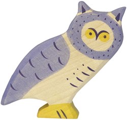 Holztiger Holz Eule Spielfigur Waldtiere FSC zertifiziert