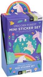 Petit Collage Sticker Set Einhörner wiederverwendbar - kreatives Spielzeug