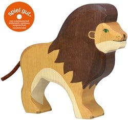 Holztiger Houten Leeuw
