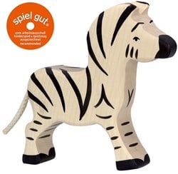 Holztiger Zebra, klein, 80153