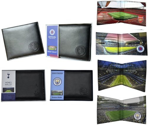 Team Merchandise Stadion Bild Brieftasche