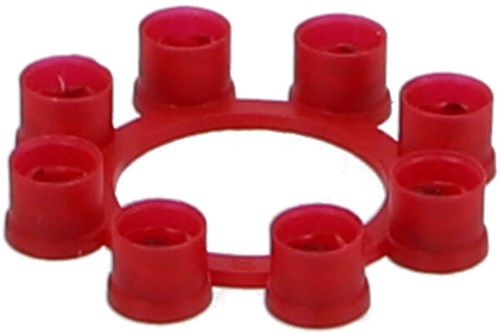 Wicke Spielzeug Knallplättchen 8-schuss - 12 Ringe - für Revolver Pistole-3