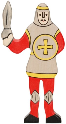 Holztiger Ritter Holz Spielfigur – Ritter Spielzeug