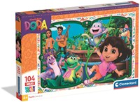 Clementoni Puzzle Dora the Explorer 104 Maxi Teile Kinderpuzzle