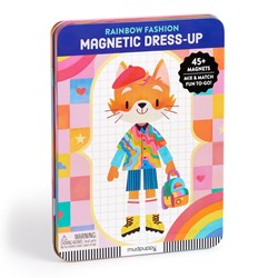 Mudpuppy Magnetisches Spielzeug Rainbow Fashion Dress-up Set für Kinder