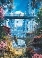 Heye Puzzle Markets Districts 1000 Teile Puzzle bunt
