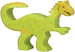 Holztiger Holz Dinosaurier Oviraptor Spielfigur nachhaltiges Spielzeug
