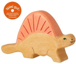 Holztiger Holz Dinosaurier Dimetrodon Spielfigur