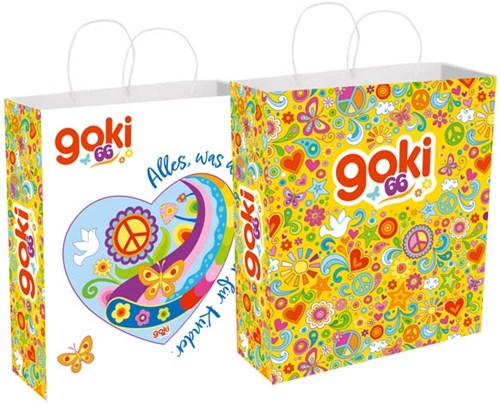 Goki Tragetasche Spielzeugtasche multicolor für Kinder