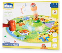 Chicco interaktive Spielmatte Free the Mole mit Licht und Sound