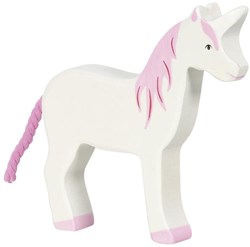 Holztiger Holz Einhorn Spielfigur nachhaltig handgefertigtes Spielzeug
