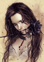 Heye Puzzle Dark Rose, Französisch 1000