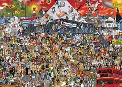 Heye Puzzle Britische Musikgeschichte 2000 Heye29848
