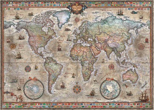 Heye Puzzle Retro World 1000