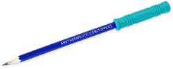 ARK Therapeutic Beißbarer Bleistiftaufsatz sensorisches Spielzeug Bite Saber Getextureerde kauwbare potloodtopper die pen- of potloodkauwen vervangt, voor kinderen en volwassenen.