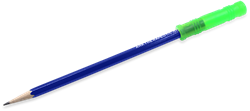 ARK Therapeutic Beißspielzeug Bleistiftaufsatz grün Kauspielzeug sensorisch Getextureerde kauwbare potloodtopper die pen- of potloodkauwen vervangt, voor kinderen en volwassenen.