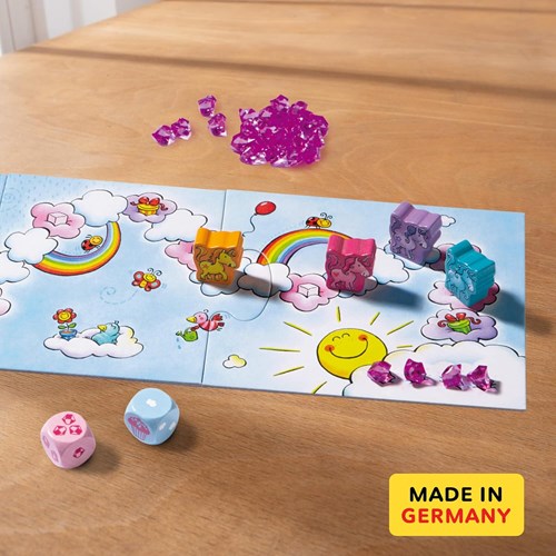 Haba Brettspiel Einhorn Glitzerglück - Wolkenkristalle Kinderspiel-2