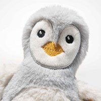 Steiff Kuscheltier Pinguin Greifling Rassel 11 cm weiches Plüsch-2