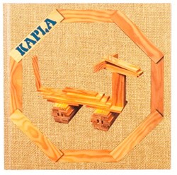 Kapla Holz-Bauklötze Buch braun Band 4 Tiere Inspiration