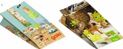 Goki Papiertüte Spielzeug Holztiger - bunt und praktisch