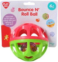 Play Hüpfball Spielzeug - bunter Spielball mit Glöckchen