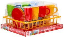 Play Abwaschset Spielzeug Geschirr 30-teilig buntes Kinderspielzeug