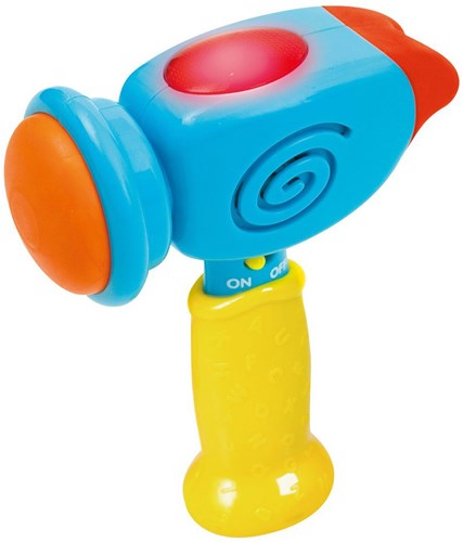 Playgo Baby Spielzeug Hammer mit Licht und Sound - Motorik-2