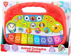 Playgo Tiere Keyboard - Spielzeug Klavier mit Tiergeräuschen und Melodien