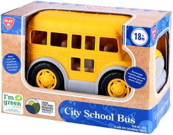 Play Schulbus biobasiertes Spielzeug Bus für Kinder ab 18 Monaten
