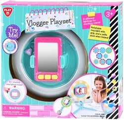 Play Vlogger Spielset - Spielzeug Handy und Stativ für Kinder