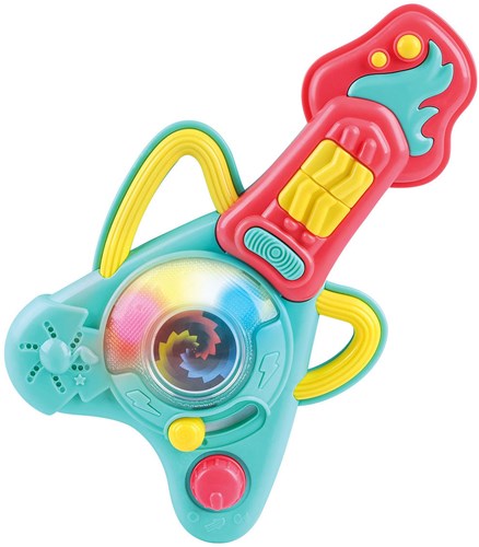 Play Spielzeuggitarre mit Licht und Sound für Kinder - interaktives Musikspielzeug-2
