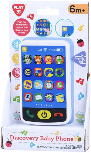 Playgo Baby Smartphone Spielzeug mit Ton und Licht für Kinder