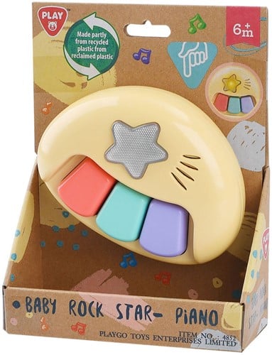 Play Baby Piano Pastell - musikalisches Spielzeug Klavier für Babys