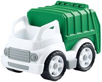 Play Müllwagen bio-basiertes Spielzeug Mini weiß grün nachhaltig-2