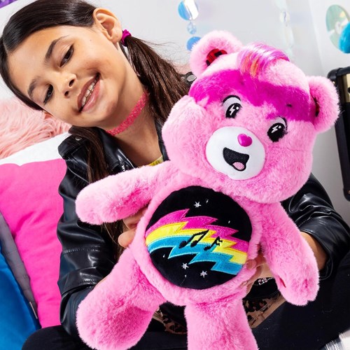 Care Bears Plüschtier Rock Cheer Bear umweltfreundlich 35cm Spielzeug-2