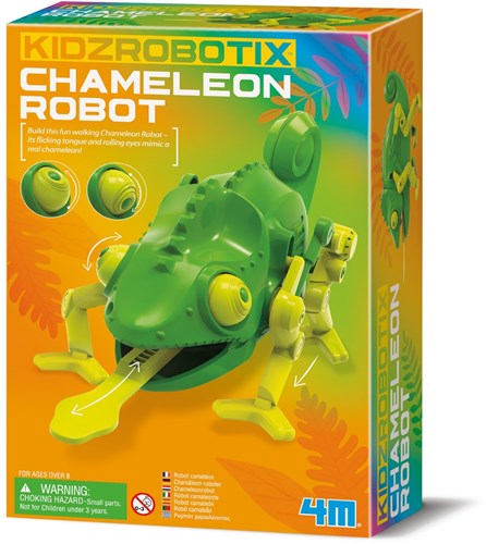 4M Chamäleon Roboter Bausatz Technik STEM Spielzeug ab 8 Jahren