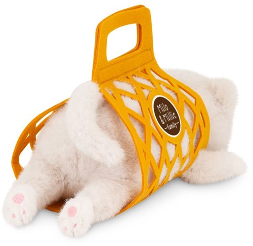 Orange Toys Kuschelkat Milo weiß 35 cm Plüsch Spielzeug-3