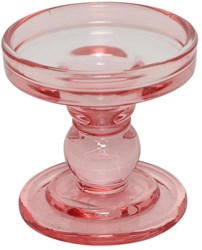 Countryfield Kerzenhalter dunkelrosa Dekoration 8,5x8,5x8,5cm