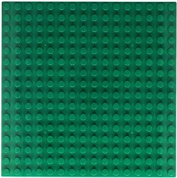 Albatros Hengelsport Bauplatte grün 25,5x25,5cm Bausteine Basis