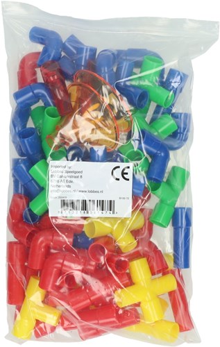 Albatros Hengelsport Bauspielzeug Pipettenrohr Trompetten-Set 72-teilig bunt
