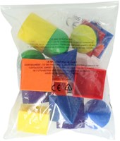 Albatros Hengelsport geometrische Formen Spielzeug Set - 12 Stück buntes Lernspielzeug