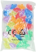 Albatros Hengelsport transparente Kreisel Spielzeug Set 36 Stück bunt